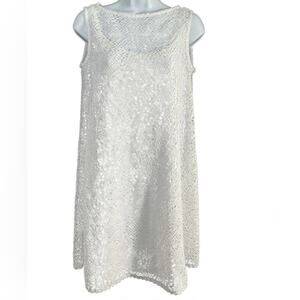 Muse Dress, White, Size 4